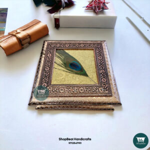Copper Oxidised Dry Fruit Box
