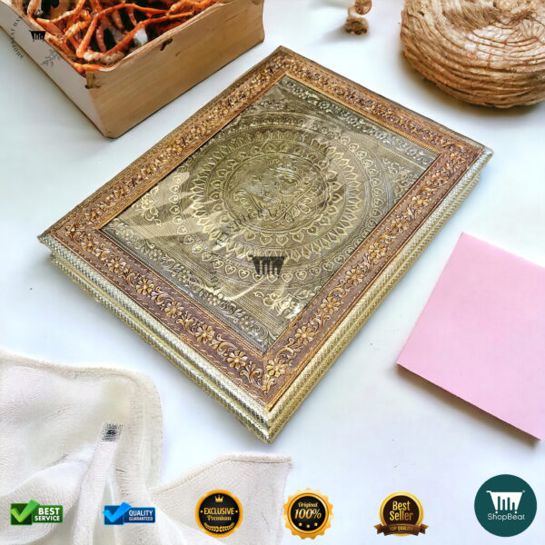 ShopBeat Golden-Copper Oxidised Peacock Gift Box – A Premium Gifting Solution - Image 2