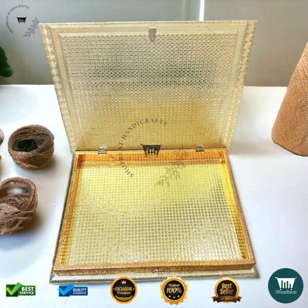 ShopBeat Golden-Copper Oxidised Peacock Gift Box – A Premium Gifting Solution - Image 3