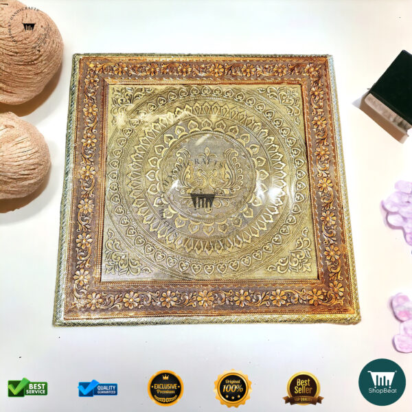 ShopBeat Golden-Copper Oxidised Peacock Gift Box – Premium Craftsmanship for Elegant Gifting - Image 5