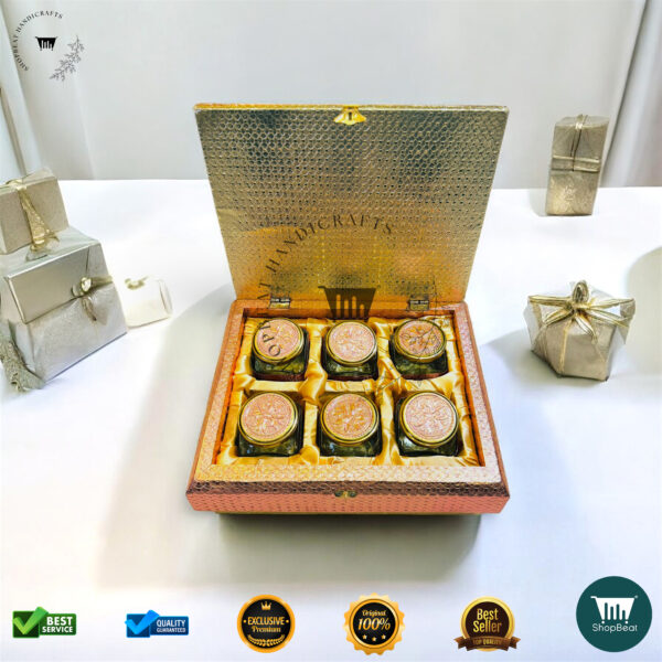 ShopBeat Copper Oxidised Meena Art Gift Box – A Royal & Elegant Gifting Choice - Image 5